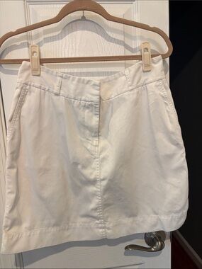 Vineyard Vines White Cotton Skirt
